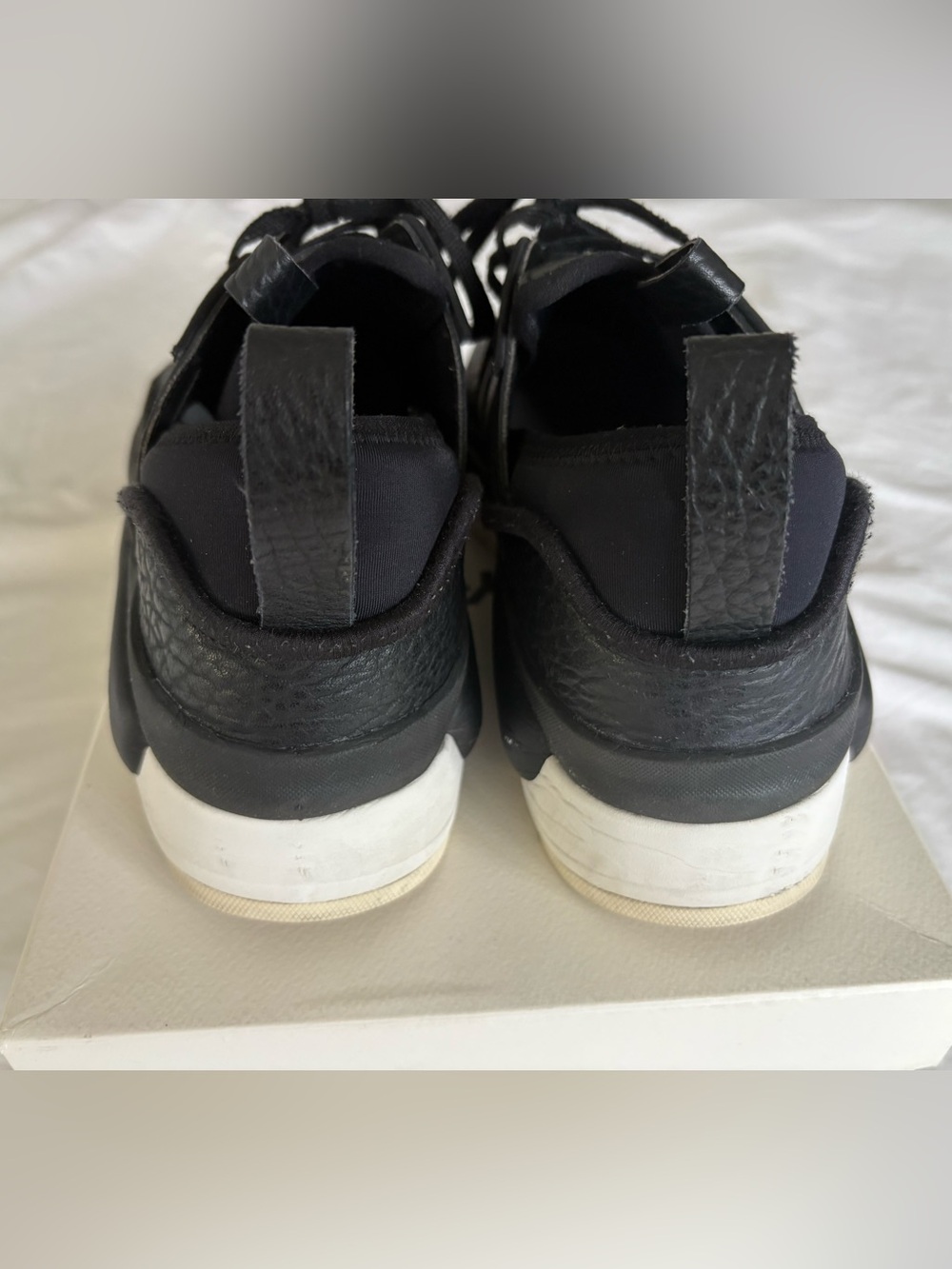 Adidas Y-3 Hokori III Black Core White Sneakers Men's Size 10 with OG Box GOAT - Picture 5 of 16